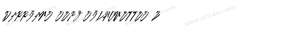 Darrians Sexy Silhouettes 2字体转换